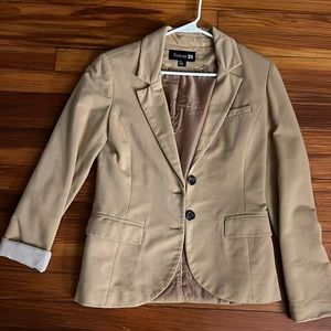 Tan blazer